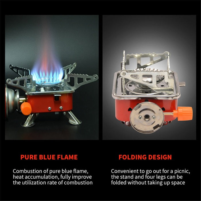 FlameX: Portable Card Stove for Adventures